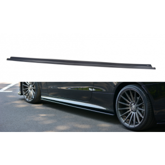 Maxtondesign Seitenschweller für Mercedes Benz E-Klasse C238 AMG-Paket Coupe schwarz hochglanz
