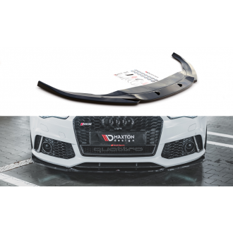 Maxtondesign Frontlippe V.3 für Audi RS6 C7 schwarz hochglanz