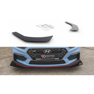 Maxtondesign Canards für Hyundai I30N MK3 Schrägheck Racing schwarz hochglanz