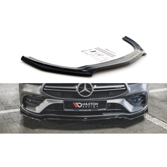 Maxtondesign Frontlippe V.1 für Mercedes Benz CLA-Klasse C118 A35 AMG schwarz hochglanz