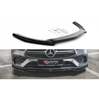 Maxtondesign Frontlippe V.1 für Mercedes Benz CLA-Klasse C118 A35 AMG schwarz hochglanz