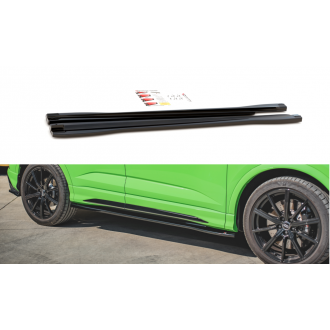 Maxtondesign Seitenschweller für Audi RSQ3 F3 schwarz hochglanz