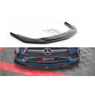 Maxtondesign Frontlippe V.3 für Mercedes Benz A-Klasse W177 A35 AMG schwarz hochglanz