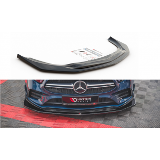 Maxtondesign Frontlippe V.3 für Mercedes Benz A-Klasse W177 A35 AMG schwarz hochglanz
