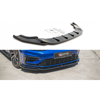 Maxtondesign Frontlippe V.9 für Volkswagen Golf MK7|Golf 7 R Facelift schwarz hochglanz