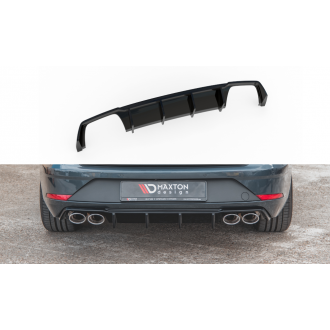 Maxtondesign Diffusor V.3 für SEAT Leon MK3 Cupra Kombi schwarz hochglanz
