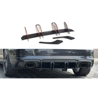 Maxtondesign Diffusor für Audi RS3 8V.2 Facelift Racing schwarz