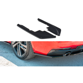 Maxtondesign Diffusor Erweiterung li/re für Peugeot 508 MK2 schwarz hochglanz