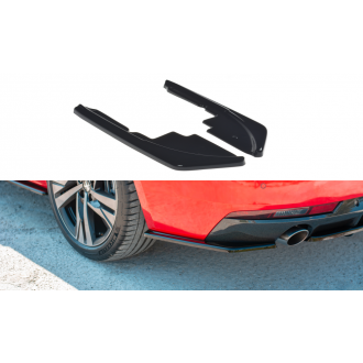 Maxtondesign Diffusor Erweiterung li/re für Peugeot 508 MK2 schwarz hochglanz