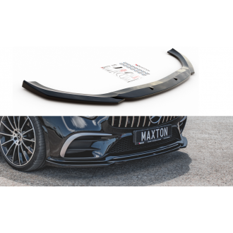 Maxtondesign Frontlippe V.1 für Mercedes Benz CLS-Klasse C257 AMG-Paket schwarz hochglanz