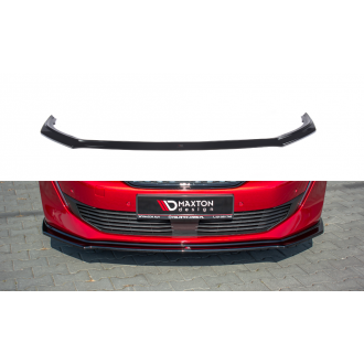 Maxtondesign Frontlippe für Peugeot 508 MK2 schwarz hochglanz