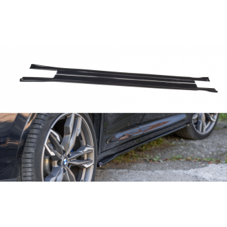 Maxtondesign Seitenschweller für BMW X4 G02 M-Paket schwarz hochglanz