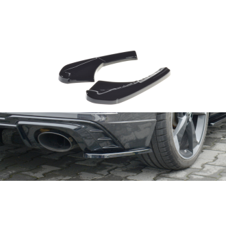 Maxtondesign Diffusor Erweiterung li/re für Audi RS3 8V.2 Facelift schwarz hochglanz