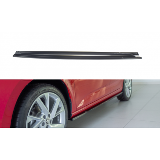 Maxtondesign Seitenschweller für Skoda Scala schwarz hochglanz