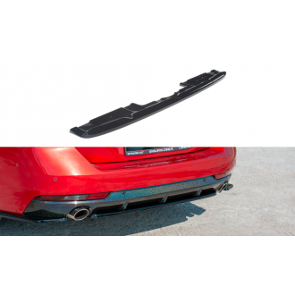 Maxtondesign Diffusor ohne Balken für Peugeot 508 MK2 schwarz hochglanz