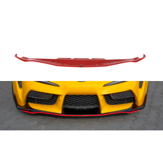 Maxtondesign Frontlippe V.3 für Toyota Supra MK5 schwarz hochglanz