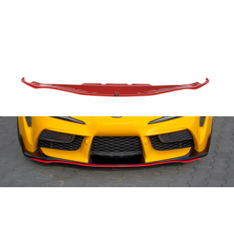 Maxtondesign Frontlippe V.3 für Toyota Supra MK5 schwarz hochglanz