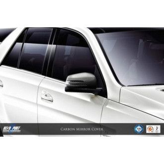 RevoZport Carbon mirror caps for Mercedes Benz ML-Klasse W166 ML63 AMG "Rezonance" replacement-mirror caps