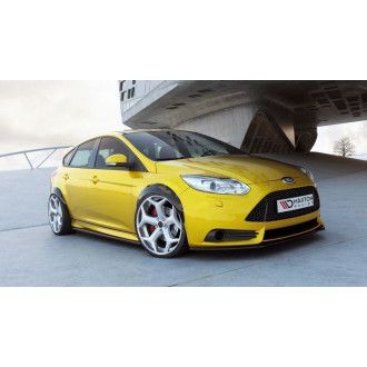 Maxtondesign Kotflügel für Ford Focus MK3 ST schwarz hochglanz