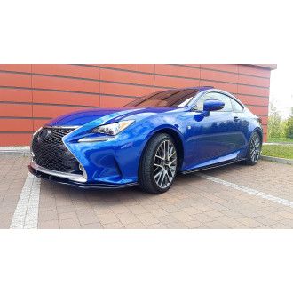 Maxtondesign Seitenschweller für Lexus RC schwarz hochglanz