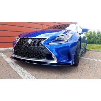 Maxtondesign Frontlippe für Lexus RC schwarz hochglanz
