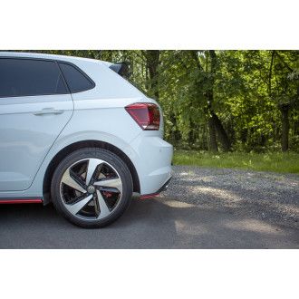 Maxtondesign Diffusor für Volkswagen Polo MK6 GTI schwarz hochglanz