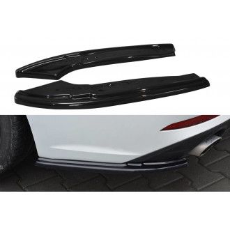Maxtondesign Diffusor Erweiterung li/re für Audi A5 F5 S-Line schwarz hochglanz
