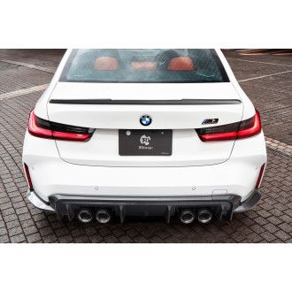 3DDesign Carbon Diffuser fitting for BMW 3 Series G80 M3 Only Diffuser
