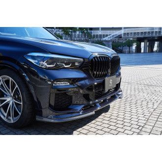 3DDesign Carbon Frontsplitter fitting for BMW G05 X5 M-Sport and M50i