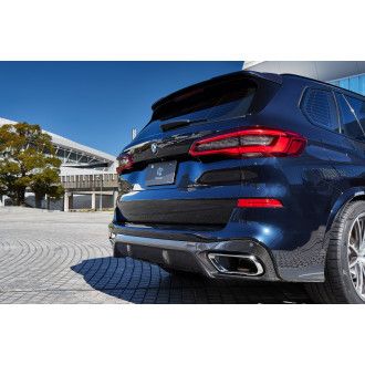 3DDesign Carbon Diffuser SET fitting for BMW G05 X5 M-Sports and M50i