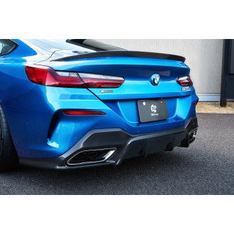 3DDesign Carbon Diffuser fitting for BMW G14 G15 M850i (OE exhaust)