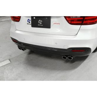 3Ddesign carbon diffuser fitting for BMW 3 Series F34 with M-Tech