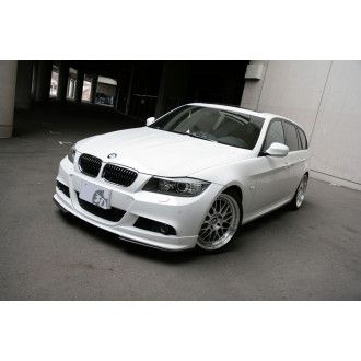 3Ddesign carbon front splitter fitting for BMW 3 Series E90 E91 with M-Tech