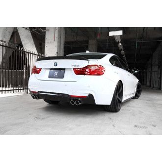 3Ddesign carbon diffuser for BMW 4 Series F32 with M-Tech with duplex AGA (420i, 428i)