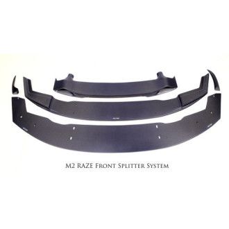 RevoZport Carbon frontlip for BMW 2er F87 M2|M2 Competition 3 pcs incl. air duct