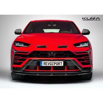 RevoZport Carbon frontlip for Lamborghini Urus "Kuijia" 2 pcs with front insert