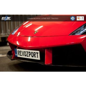 RevoZport Carbon front bumper for Lamborghini Huracan "RST" Super-Trofeo-Style upper bumper