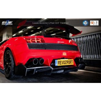 RevoZport Carbon diffuser for Lamborghini Huracan LP560-"RST" Super-Trofeo-Style