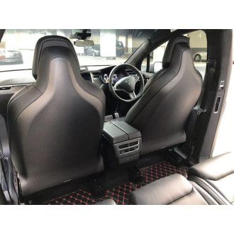 RevoZport Carbon seat cover for Tesla Model X "R-Zentric"