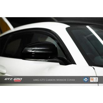 RevoZport Carbon mirror caps for Mercedes Benz R190 GT-S GTZ-650