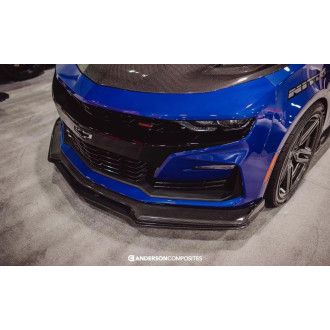 Anderson Composites Carbon Fiber Splitter/Lip for CHEVROLET CAMARO 2019 Style Type-SS