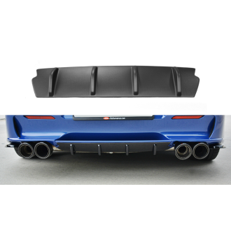 Maxton Design ABS Diffusor für Alfa Romeo 156 GTA schwarz hochglanz