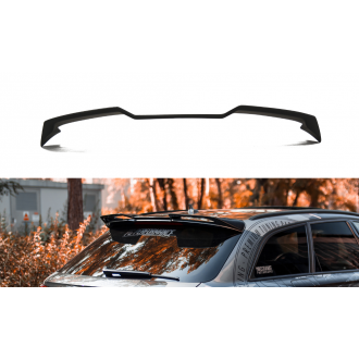 Maxton Design ABS Spoiler Aufsatz für Audi A6 C7 S6|RS6 schwarz hochglanz