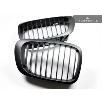 Autotecknic Stealth Black front grill for BMW 3er E46 1998-2001 prefacelift