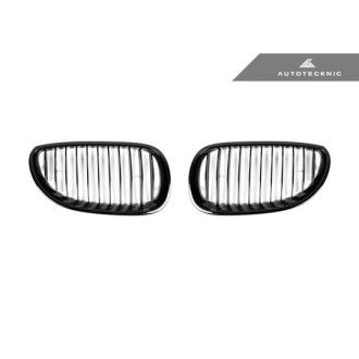 Autotecknic Glazing Black front grill for BMW 5er E60
