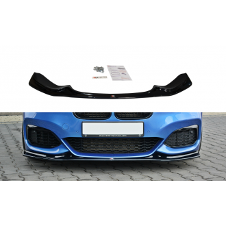 Maxton Design ABS Frontlippe V.3 für BMW 1er F20|F21 M-Paket schwarz hochglanz
