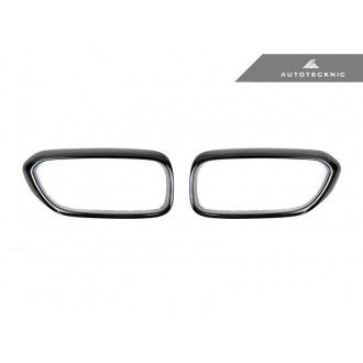 Autotecknic Carbon Frontgrill Cover for BMW 5-series G30 2x2 weave