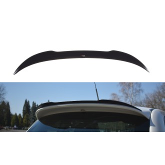 Maxton Design ABS Spoiler Aufsatz für Fiat 500 Abarth MK1 schwarz hochglanz
