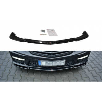 Maxton Design ABS Frontlippe V.1 für Mercedes Benz E-Klasse W212 AMG AMG Paket schwarz hochglanz