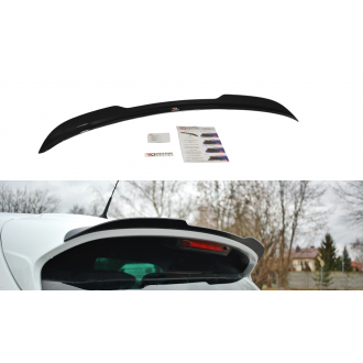 Maxton Design ABS Spoiler Aufsatz für Renault Clio MK4 RS schwarz hochglanz